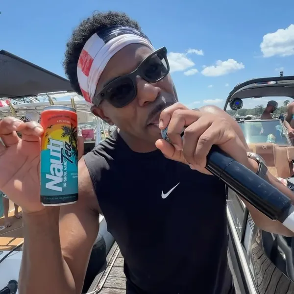 Nauti Tea takeover at Floatchella on Lake Murray
